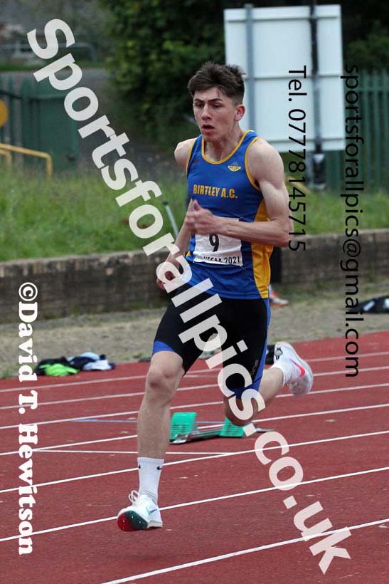 400 metres, 2021 North East Grand Prix No. 3, Monkton, Wednesday, june 2nd. Photo: David T. Hewitson/Sports for All Pics